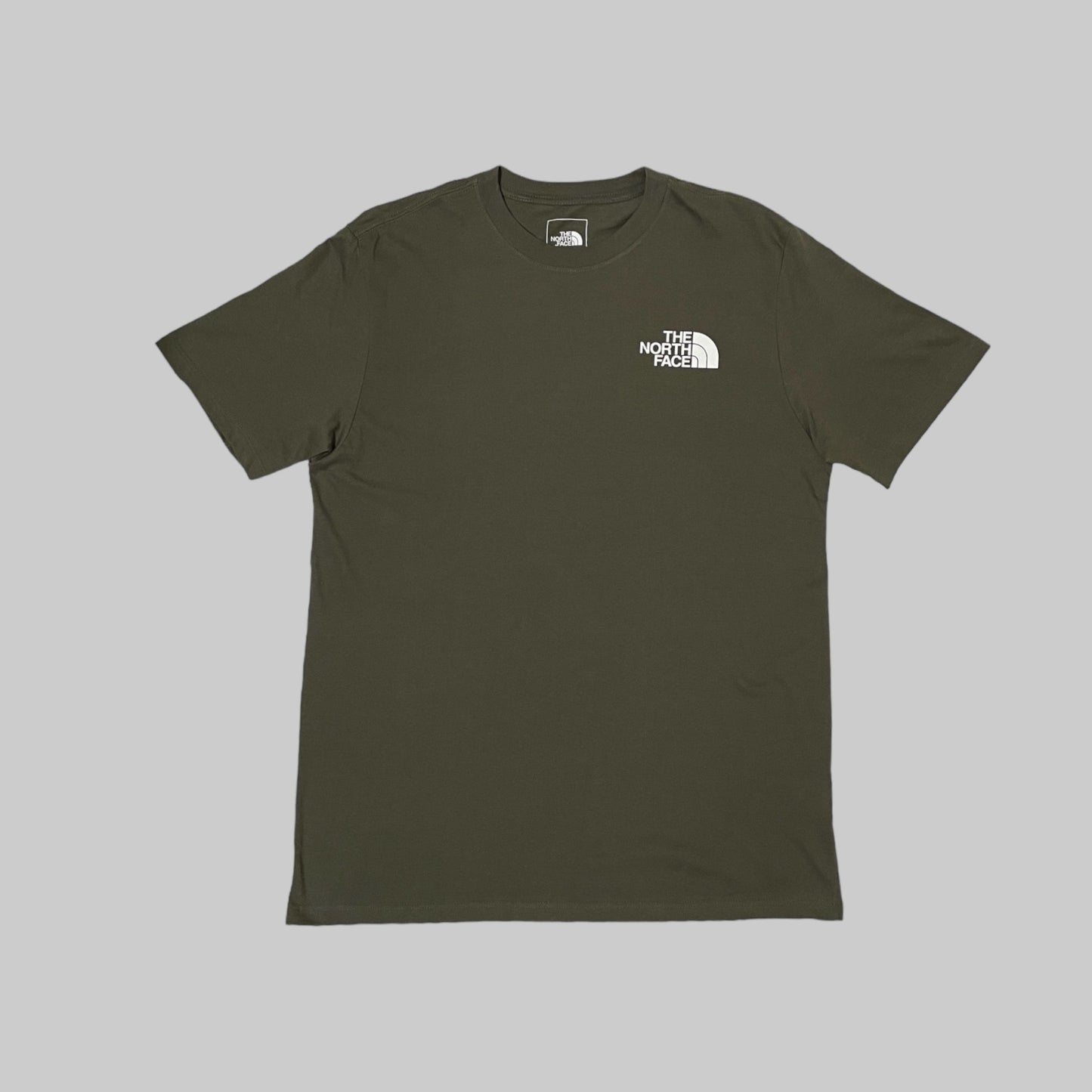 Remera The North Face green logo