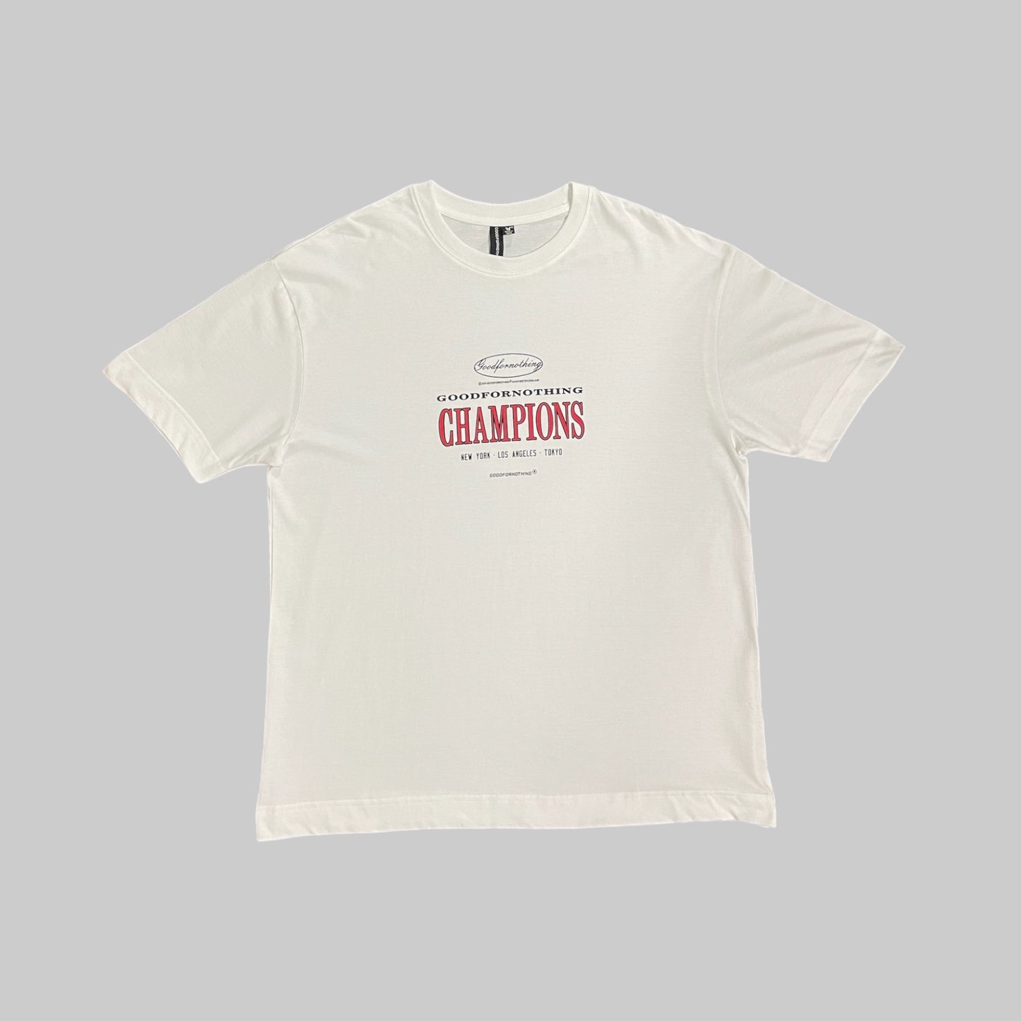 Remera Good for Nothing oversized con estampa