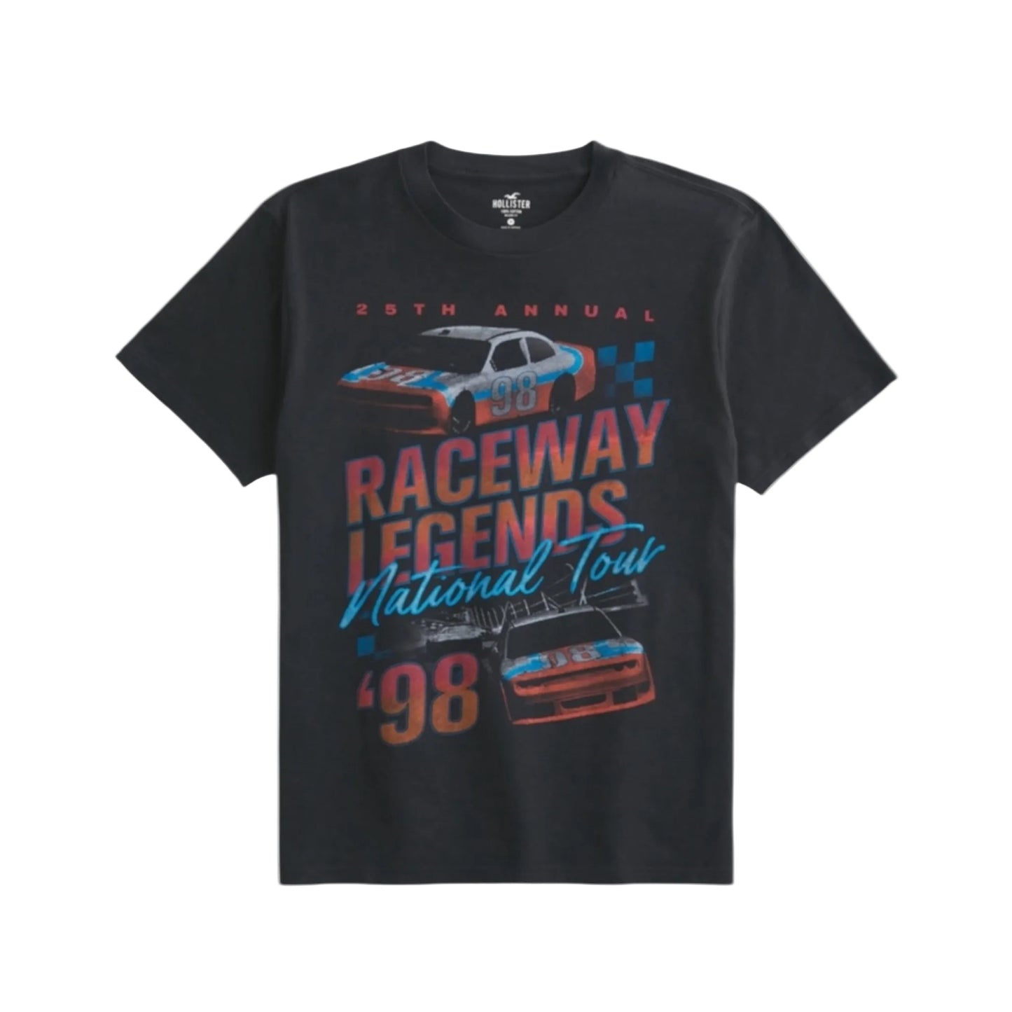 Remera vintage Raceway Legends holgada