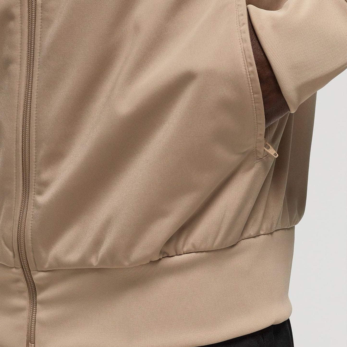 Campera Adidas Originals Adicolor Firebird Beige