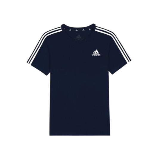 Remera Adidas essential logo bordado