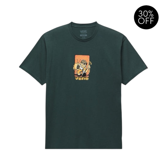 Remera VANS Robbie green