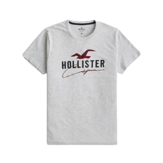 Remera bordada Hollister